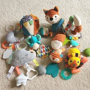 Infantino and Skip Hop Barely Used Baby Lot